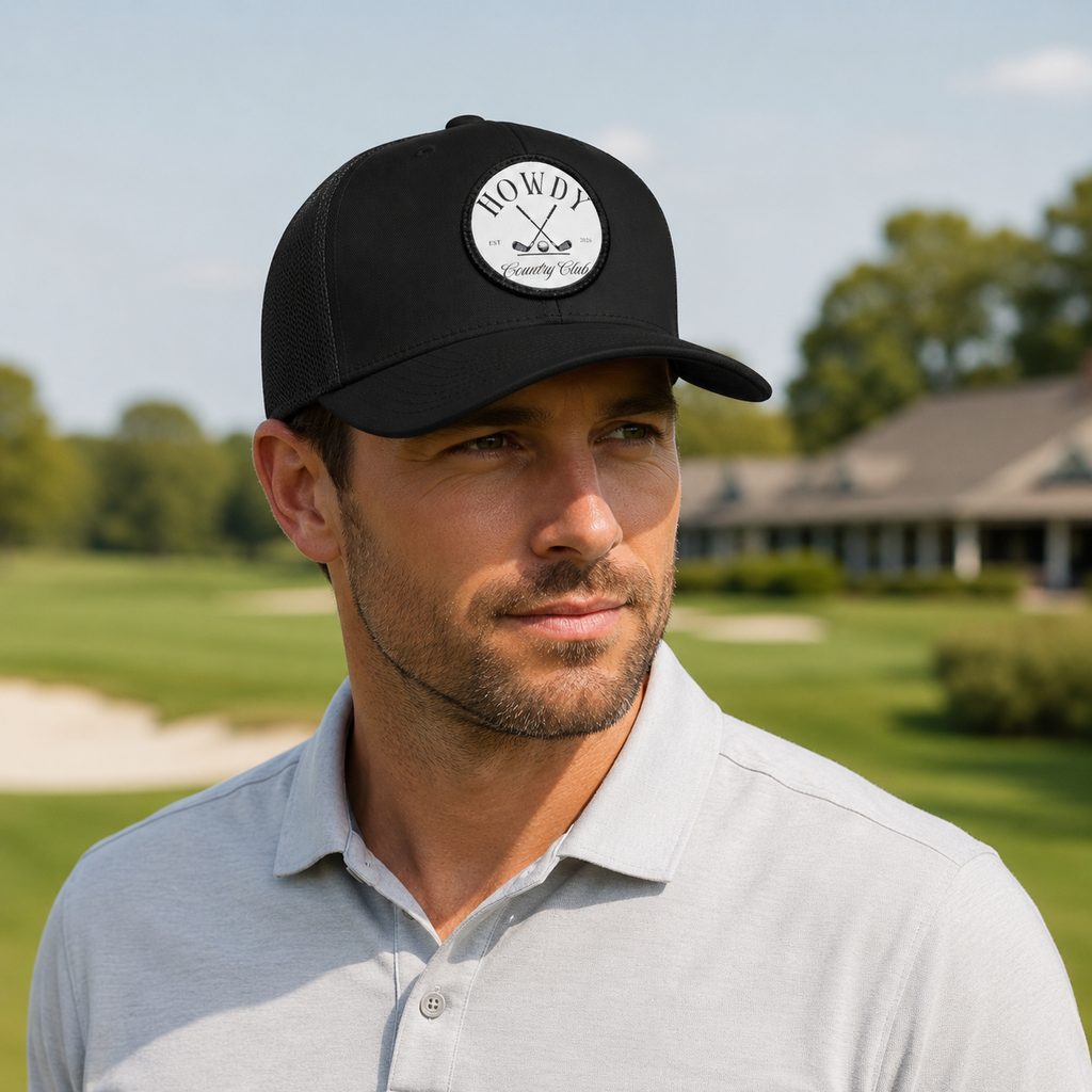 Howdy Country Club Patch Logo Hat