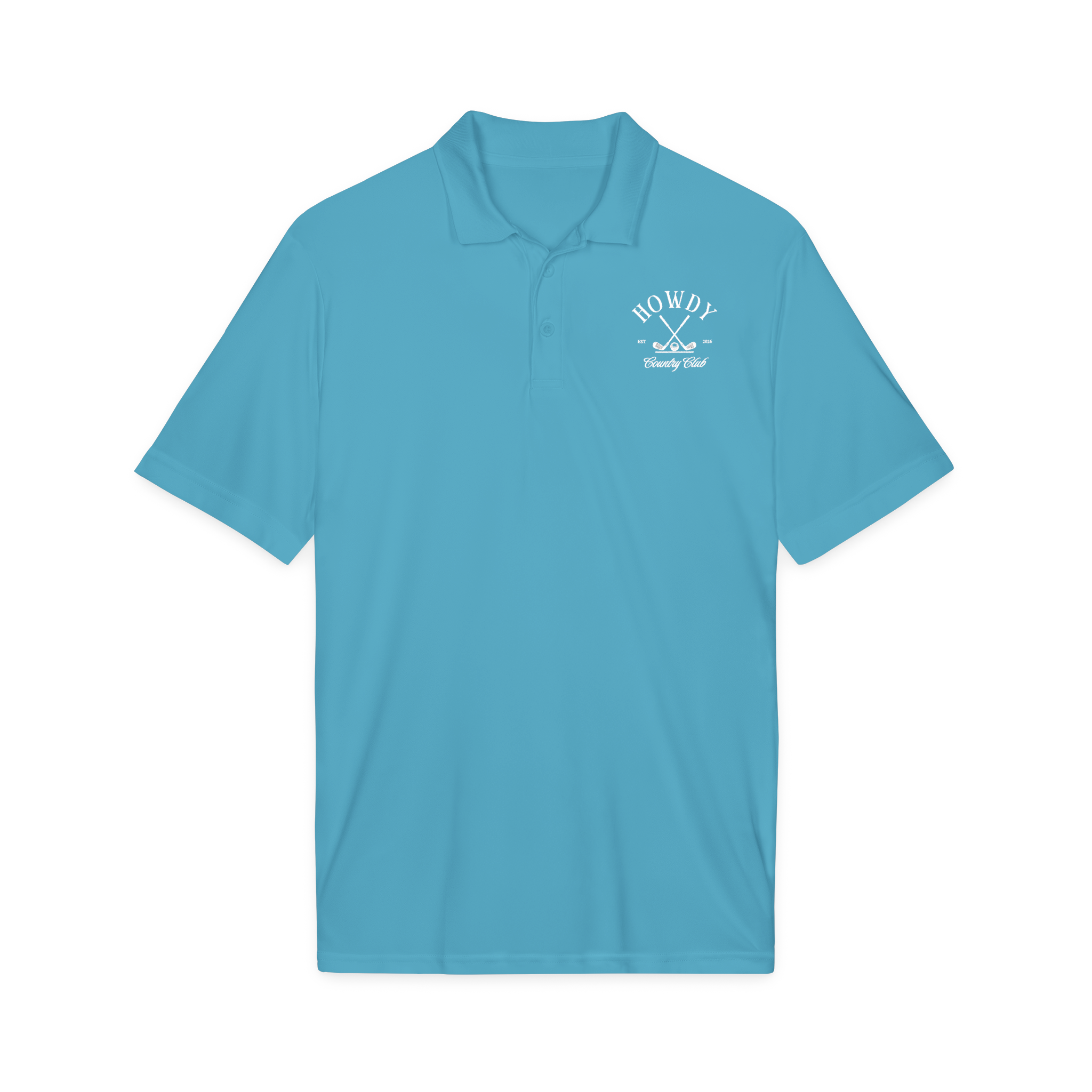 Men's Howdy Country Club Dri-Fit Polo