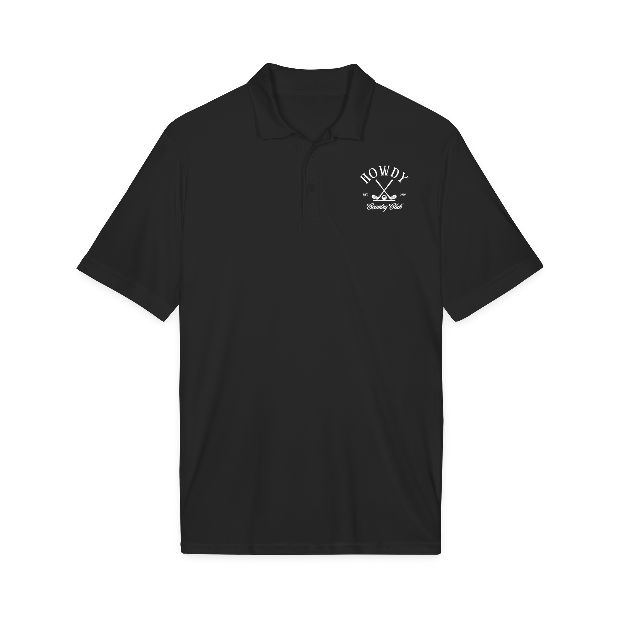 Men's Howdy Country Club Dri-Fit Polo