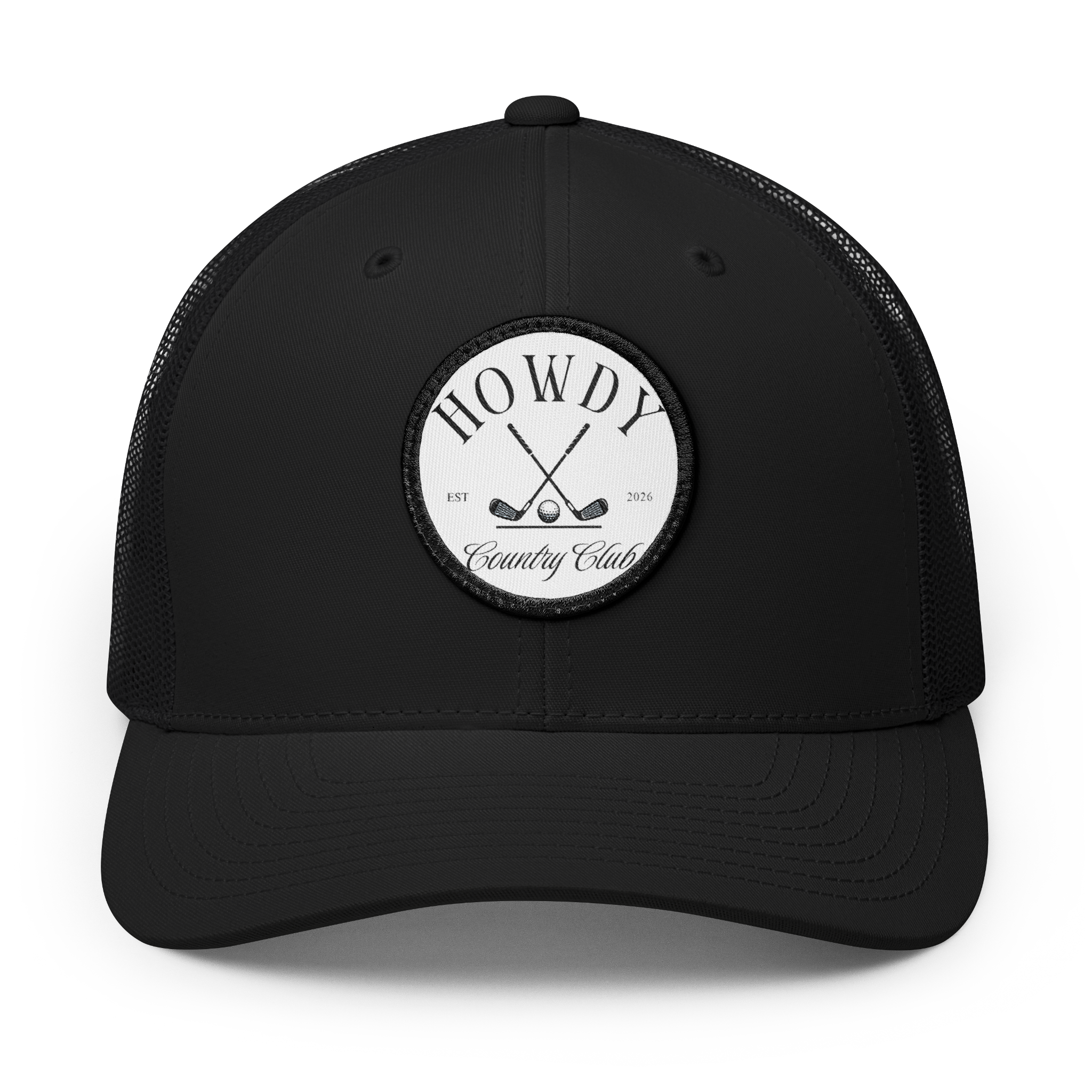 Howdy Country Club Patch Logo Hat