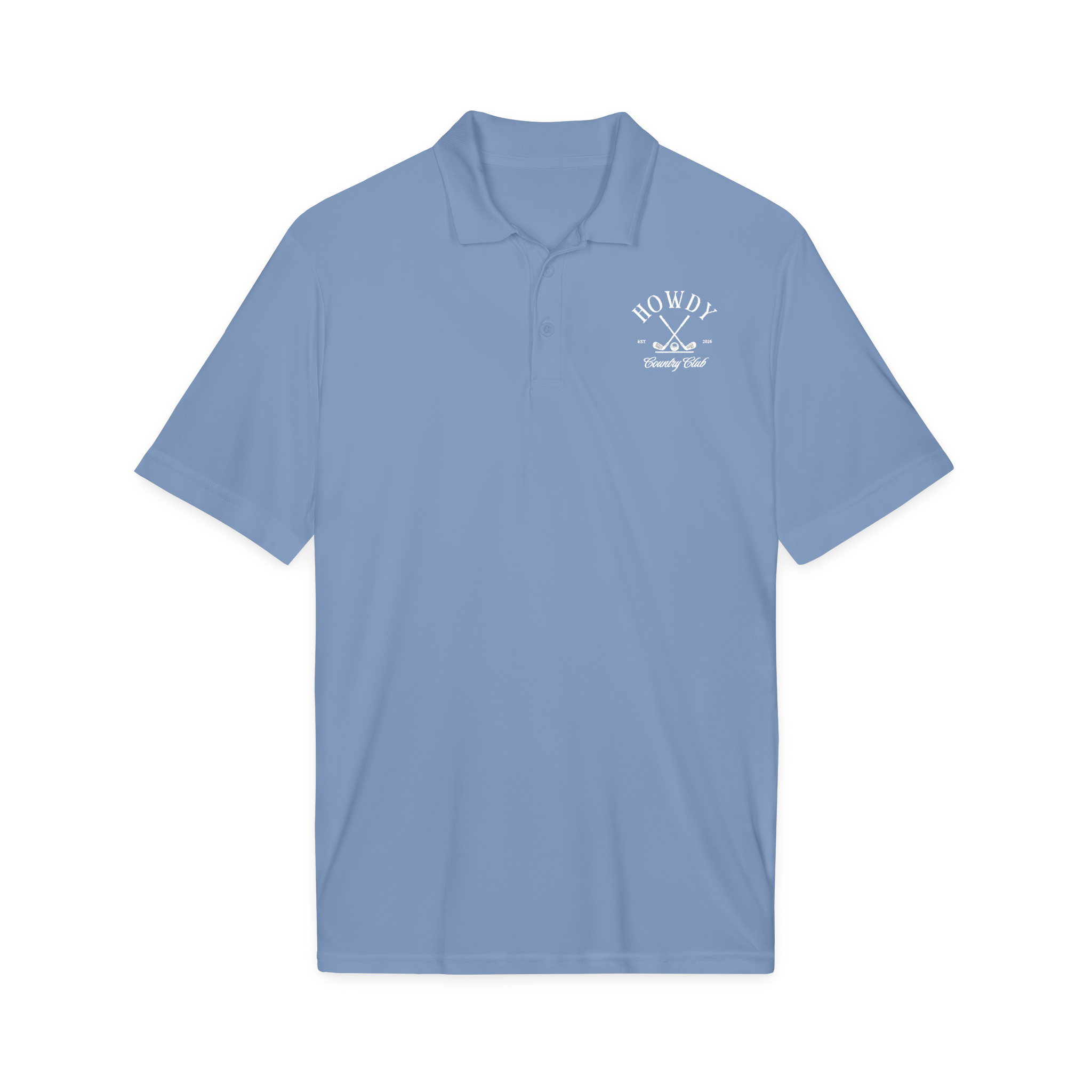 Men's Howdy Country Club Dri-Fit Polo