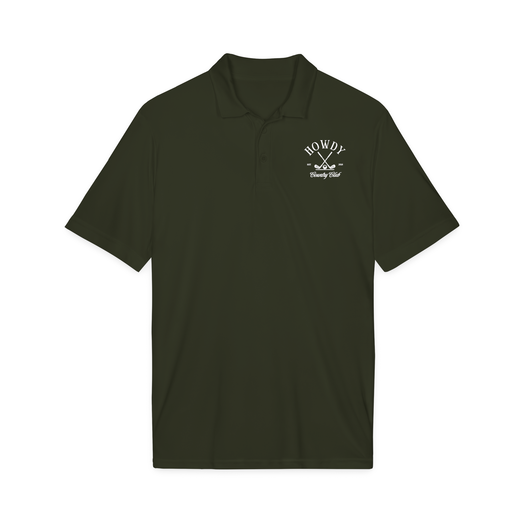 Men's Howdy Country Club Dri-Fit Polo