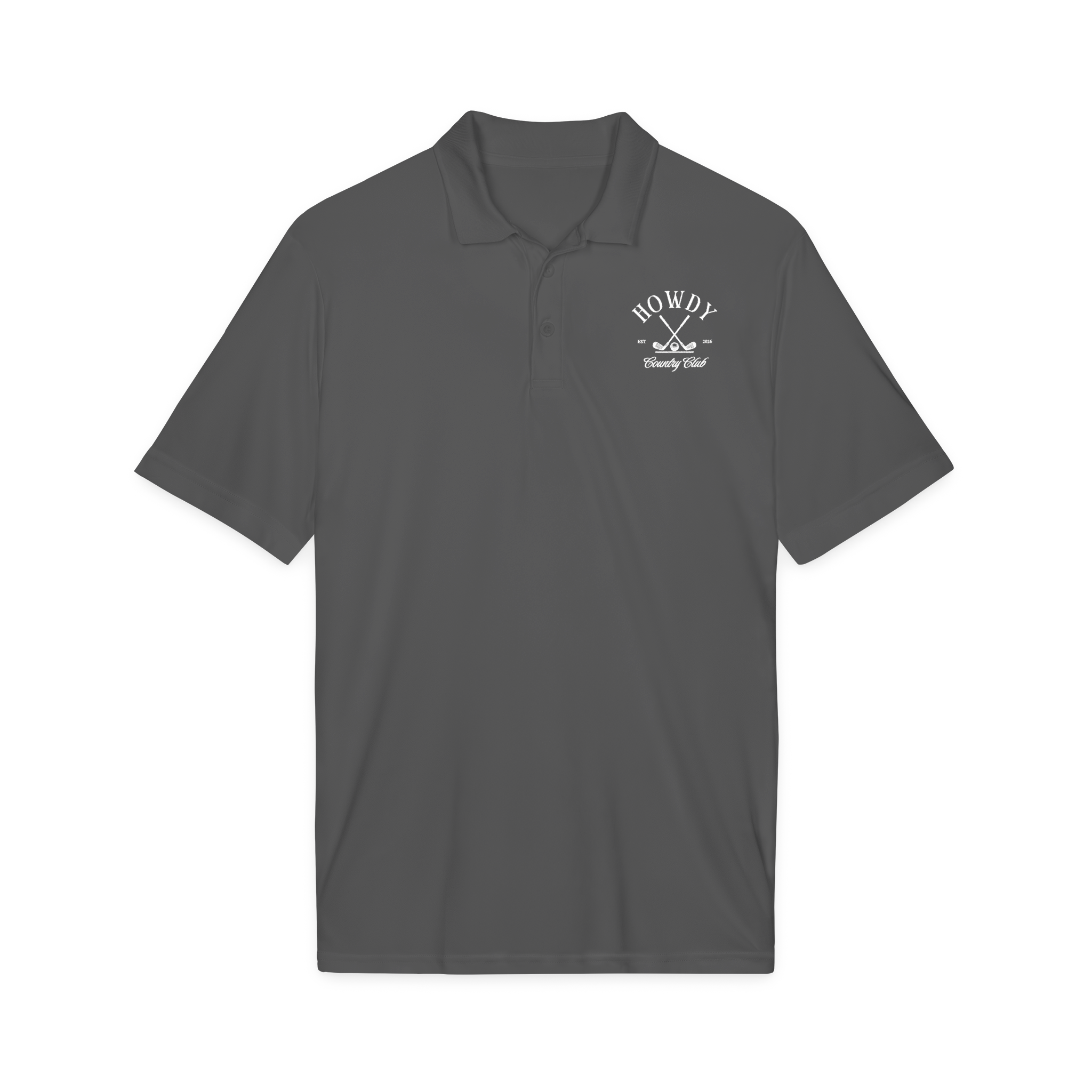 Men's Howdy Country Club Dri-Fit Polo