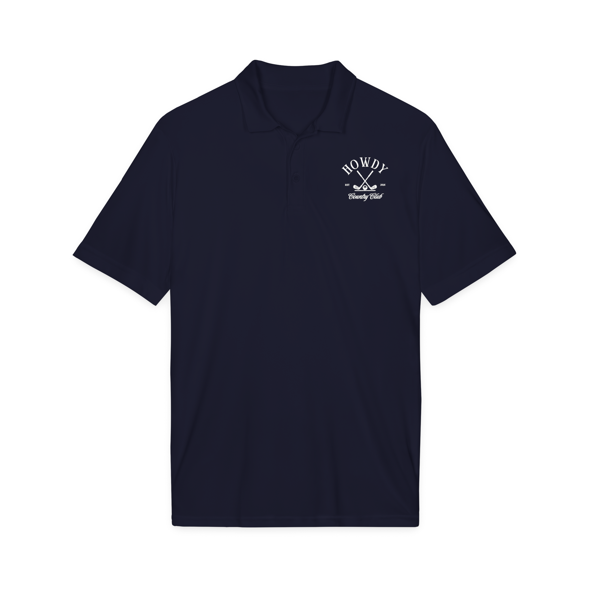 Men's Howdy Country Club Dri-Fit Polo
