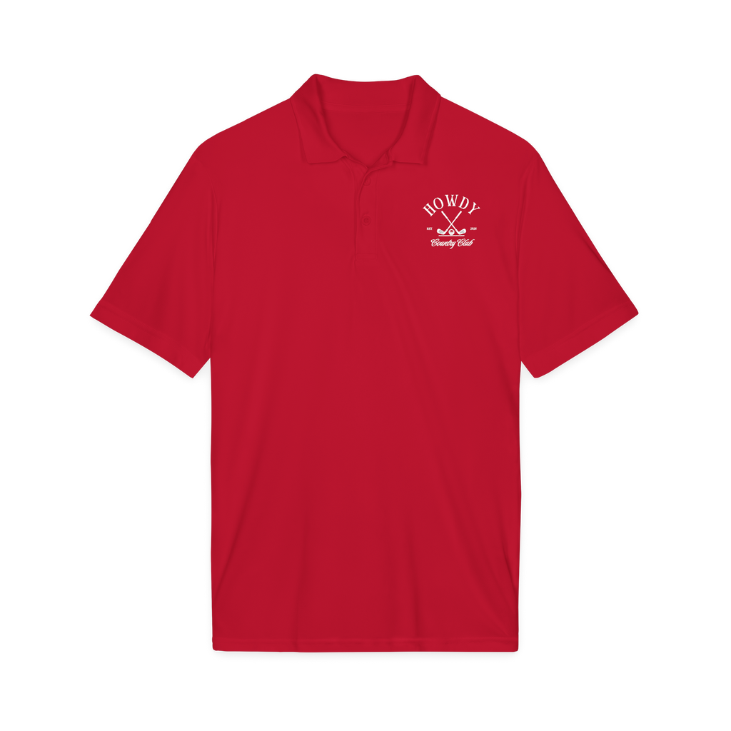 Men's Howdy Country Club Dri-Fit Polo