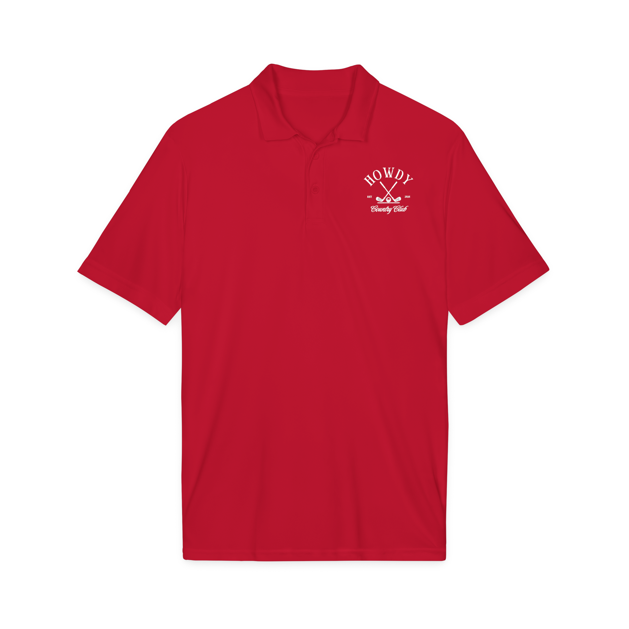 Men's Howdy Country Club Dri-Fit Polo