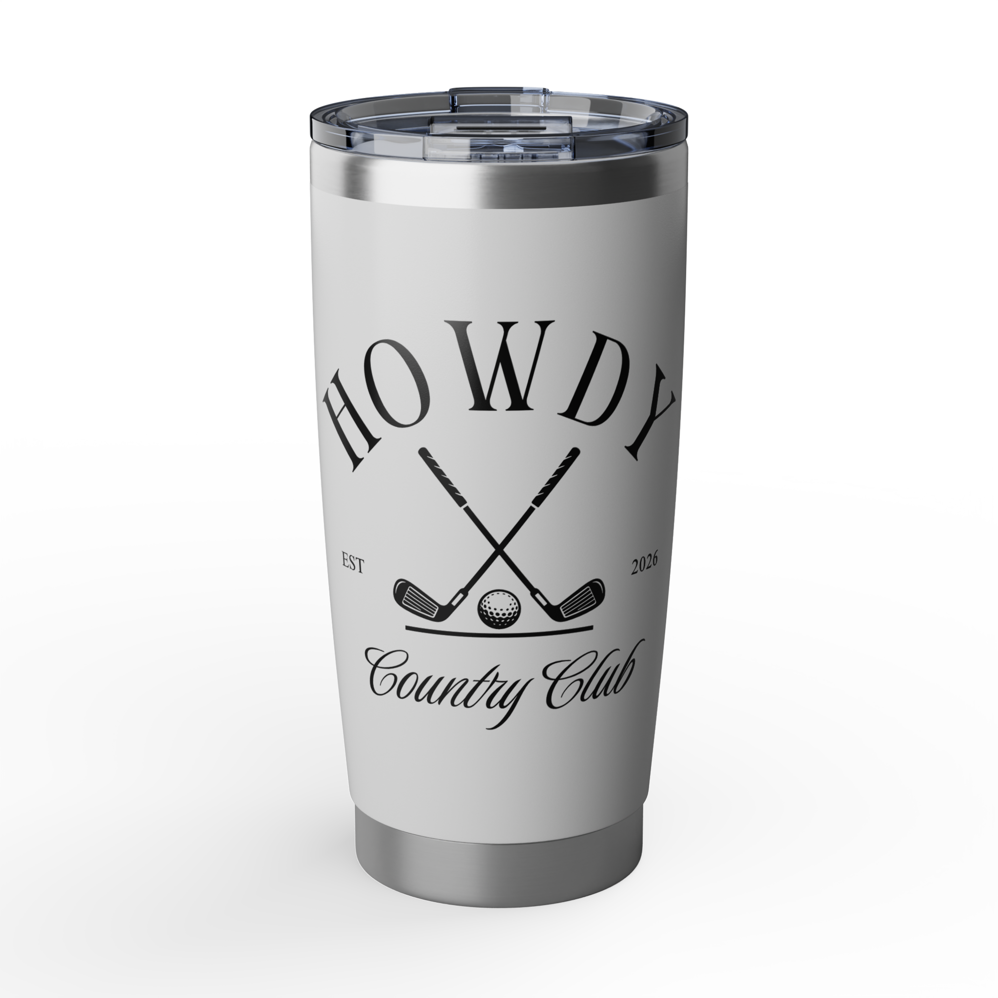 Howdy Country Club 20oz Stainless Travel Mug