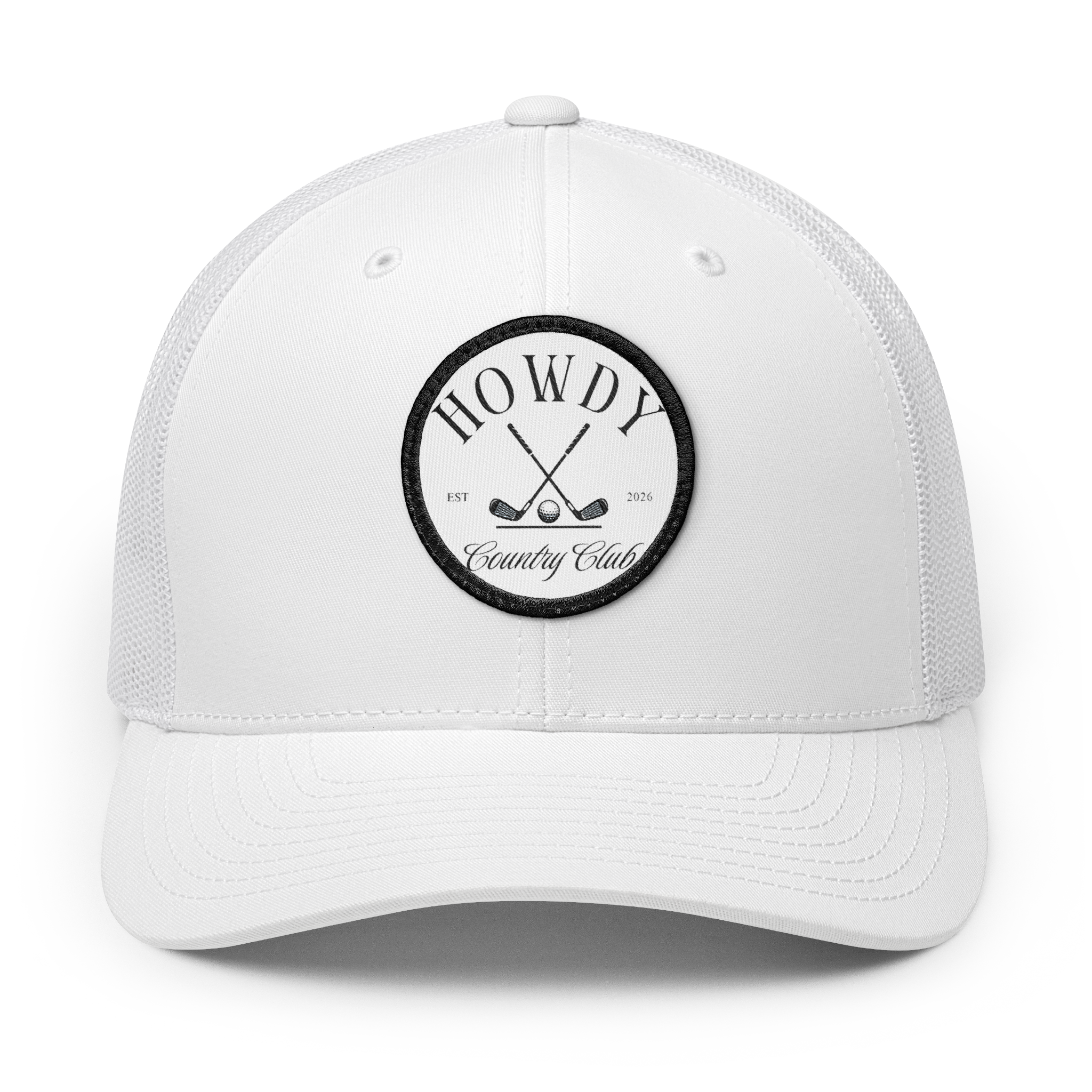 Howdy Country Club Patch Logo Hat